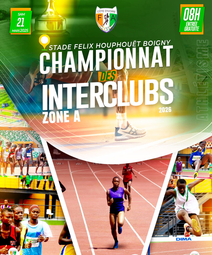 🔥🏃‍♂️ CHAMPIONNAT DES INTERCLUBS – ZONE A 2026 🇨🇮